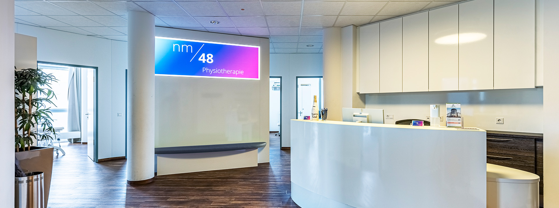 Empfangsbereich nm/48 Physiotherapie